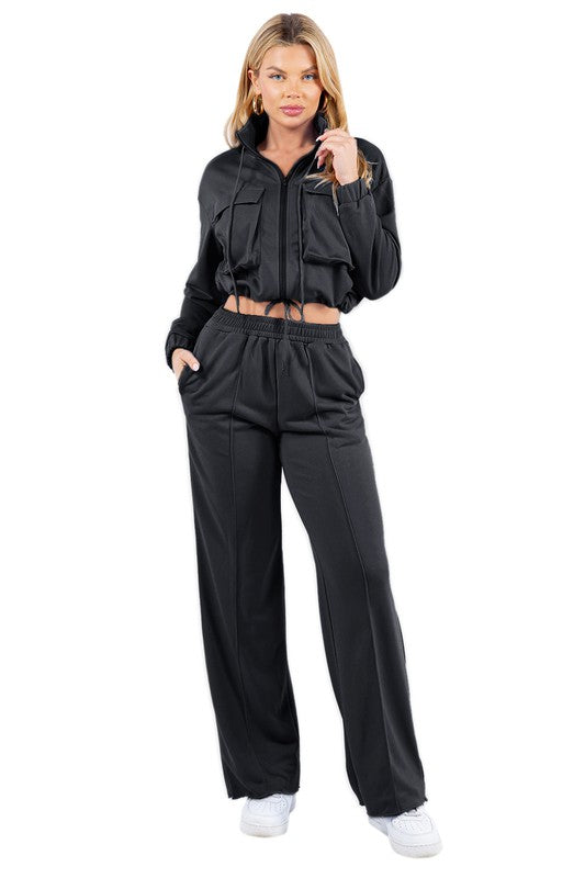 SEXY TWO PIECE SWEATSUITS by By Claude | Fleurcouture