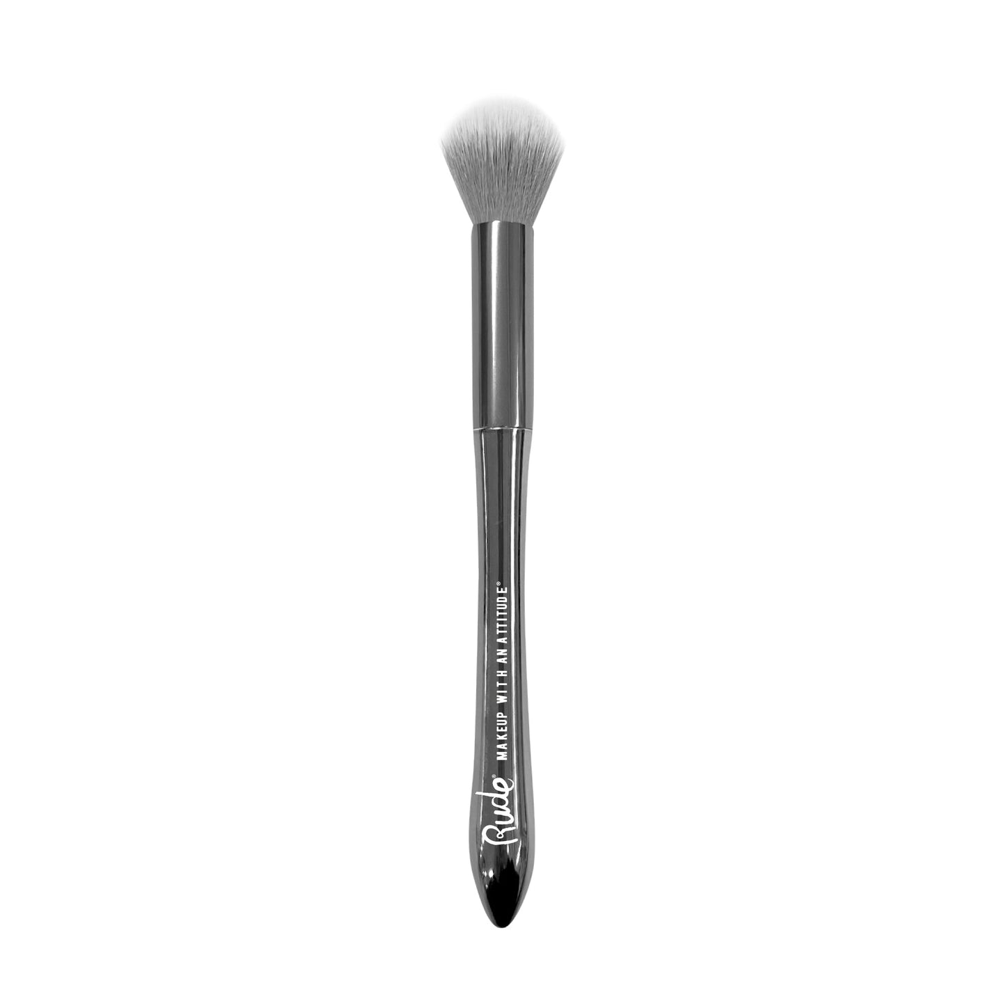 Silver Bullet Multi-Purpose Buffer Brush Makeup Brushes by Rude Cosmetics | Fleurcouture