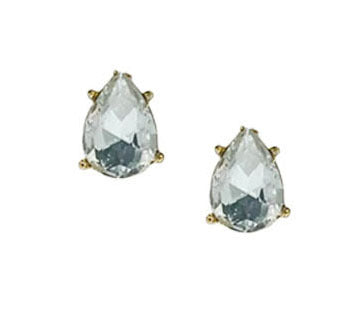 Silver Stud Earrings Silver One Size Earrings by Grace & Emma | Fleurcouture