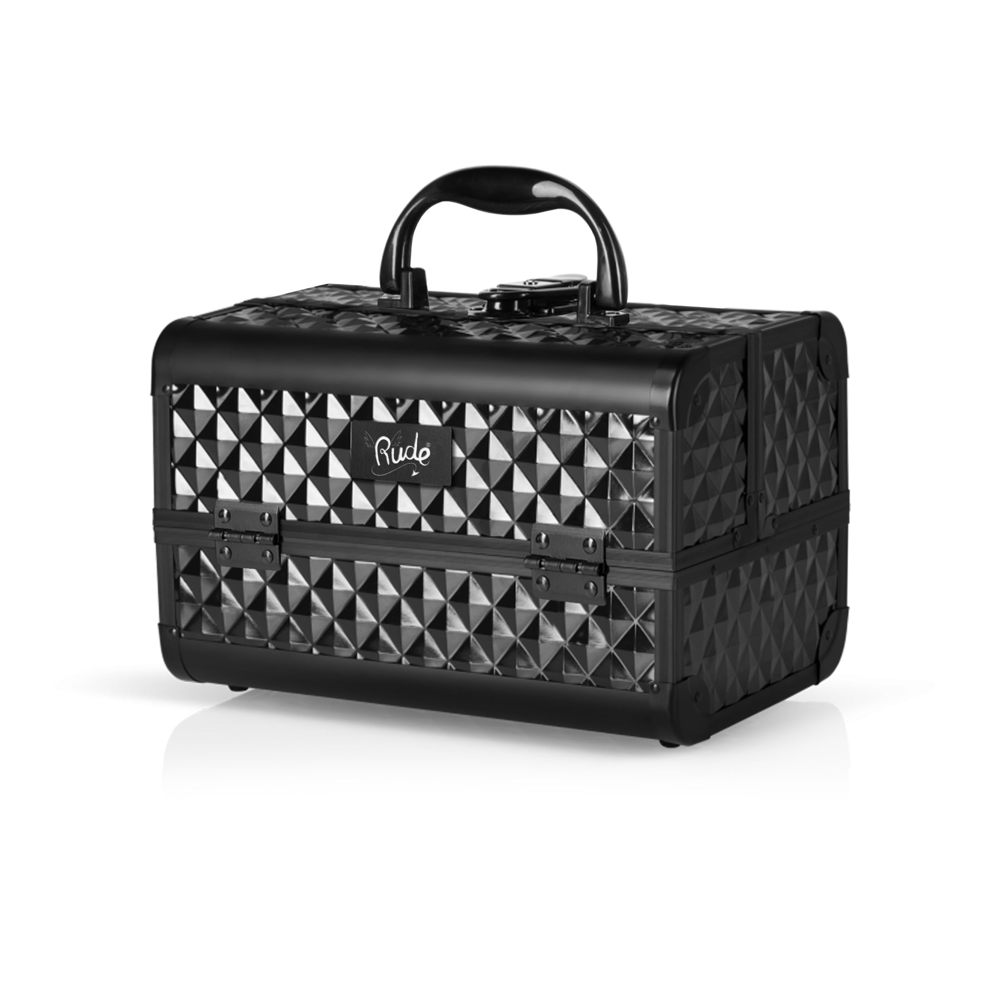 Small Makeup Case with Mirror Makeup Cases & Bags by Rude Cosmetics | Fleurcouture