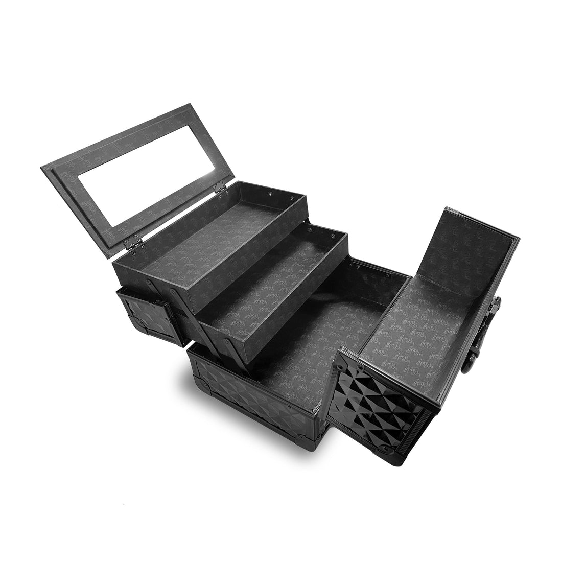 Small Makeup Case with Mirror Makeup Cases & Bags by Rude Cosmetics | Fleurcouture