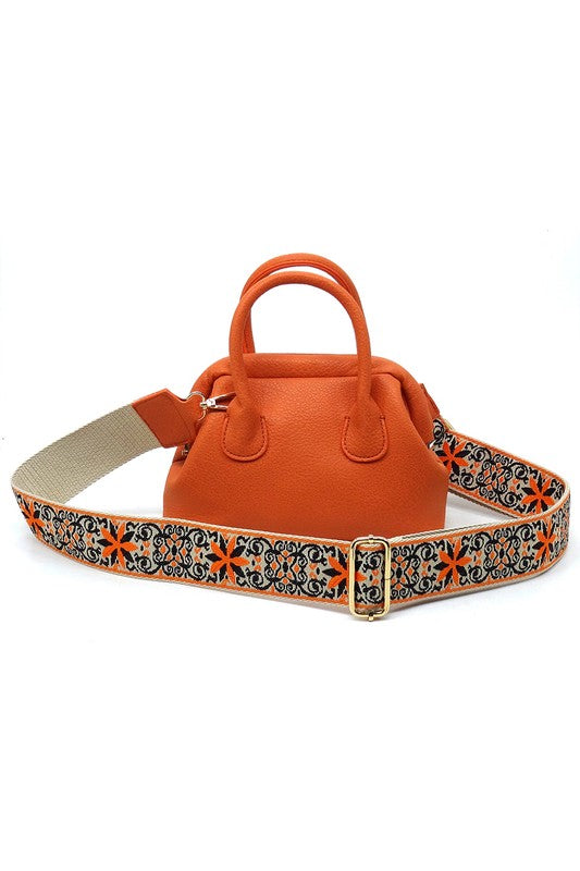 Spring Frame Doctors Satchel Crossbody Bag one by Fashion World | Fleurcouture