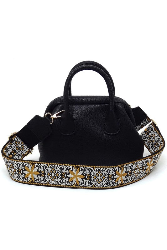 Spring Frame Doctors Satchel Crossbody Bag one by Fashion World | Fleurcouture