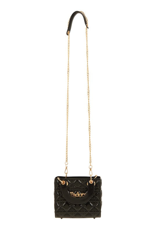 Square JADORE Accent Jelly Purse Flap Bag OS by ICCO ACCESSORIES | Fleurcouture
