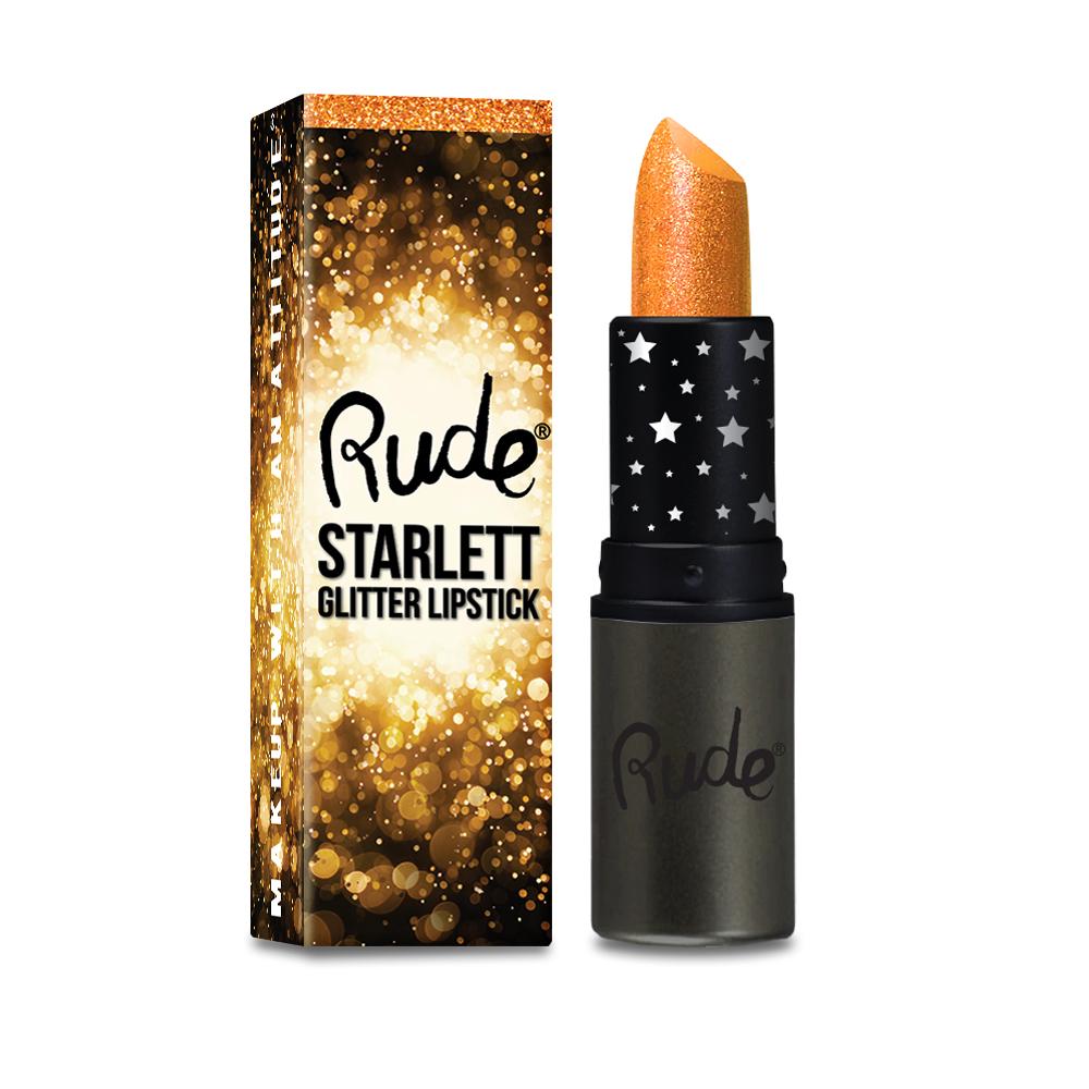 Starlett Glitter Lipstick mw_motivator_product by Rude Cosmetics | Fleurcouture