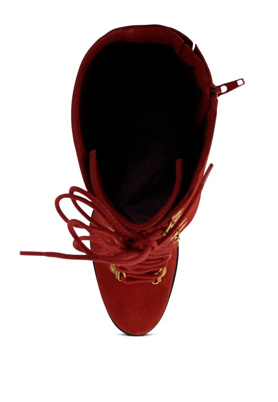 Street-Slay Antique Heeled Calf Boot by Rag Company | Fleurcouture