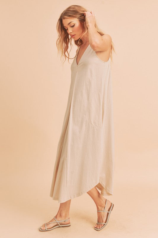 Telisa Midi Dress COBALT S by Aemi + Co | Fleurcouture