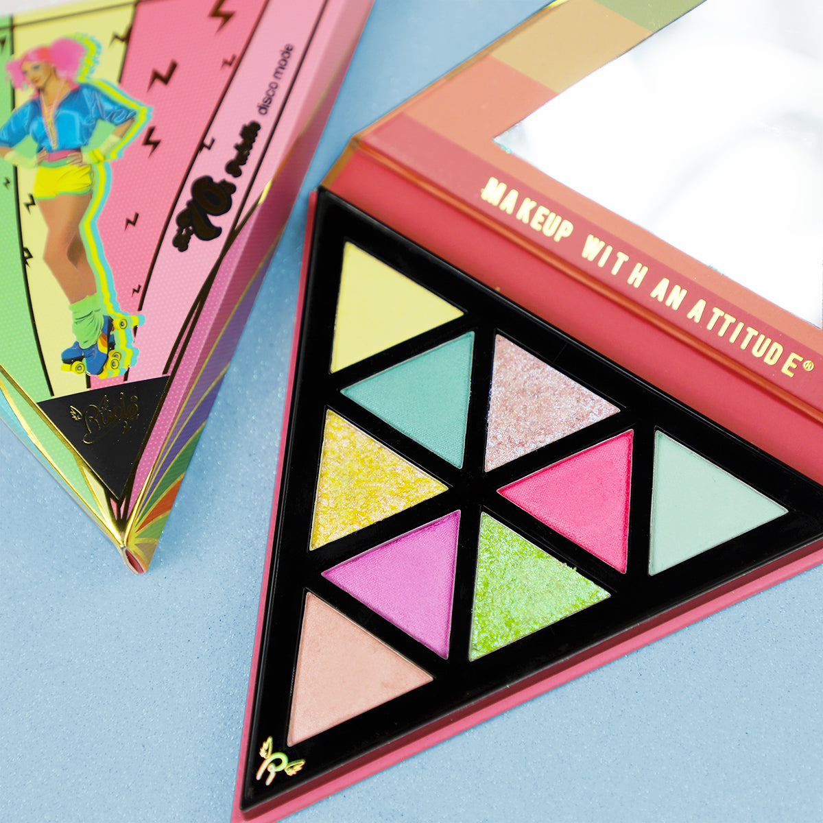 The 70s Palette Eye Shadow by Rude Cosmetics | Fleurcouture
