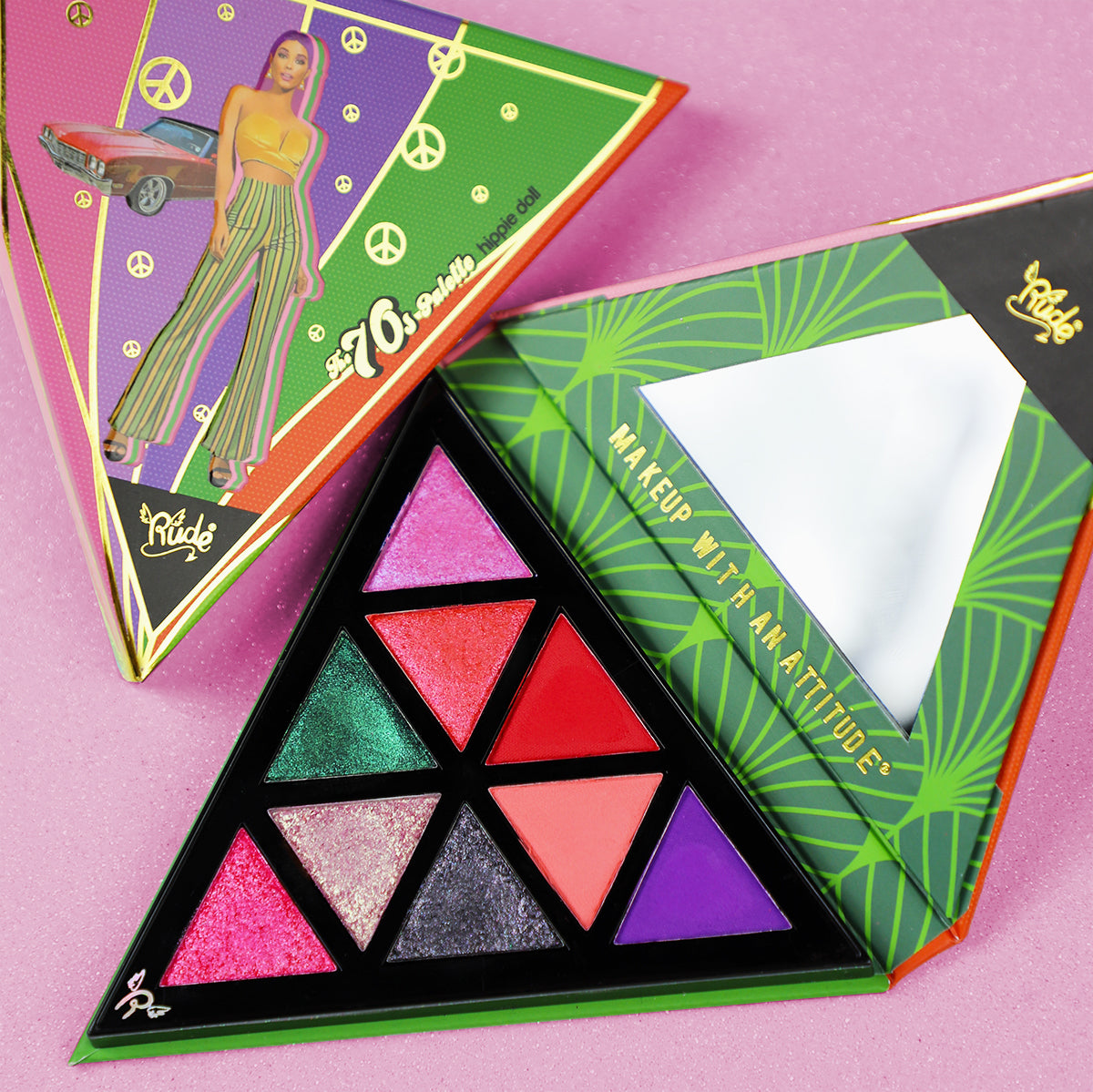 The 70s Palette Eye Shadow by Rude Cosmetics | Fleurcouture