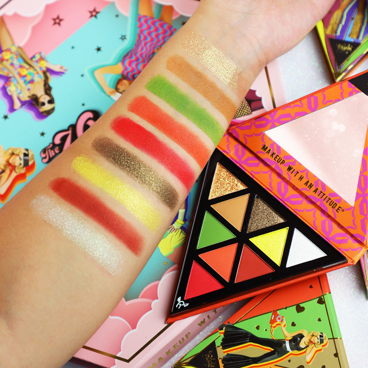 The 70s Palette Eye Shadow by Rude Cosmetics | Fleurcouture