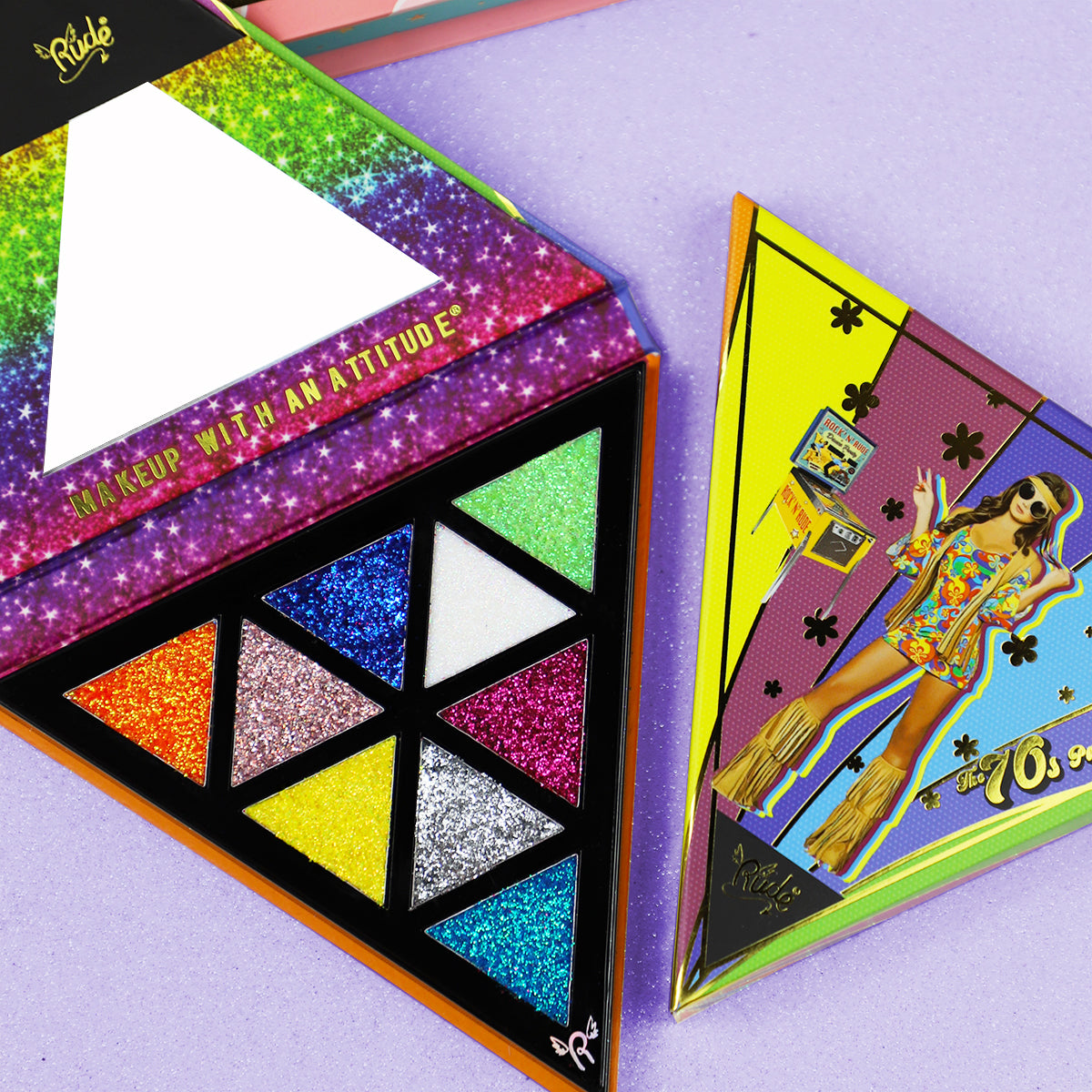 The 70s Palette Eye Shadow by Rude Cosmetics | Fleurcouture