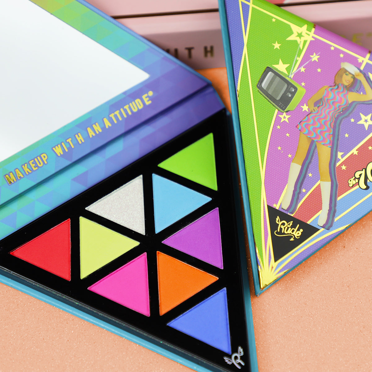 The 70s Palette Eye Shadow by Rude Cosmetics | Fleurcouture