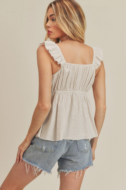 Trixie Top by Aemi + Co | Fleurcouture