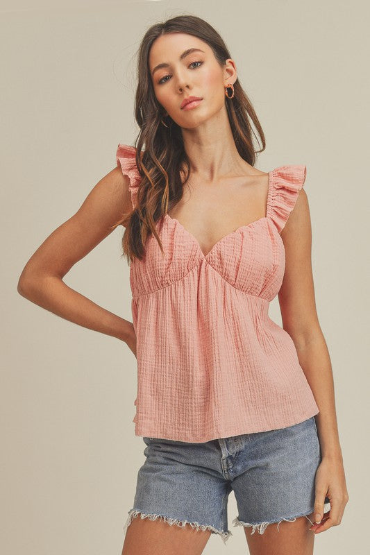 Trixie Top by Aemi + Co | Fleurcouture
