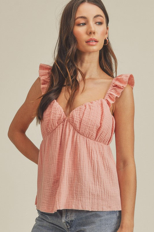 Trixie Top by Aemi + Co | Fleurcouture