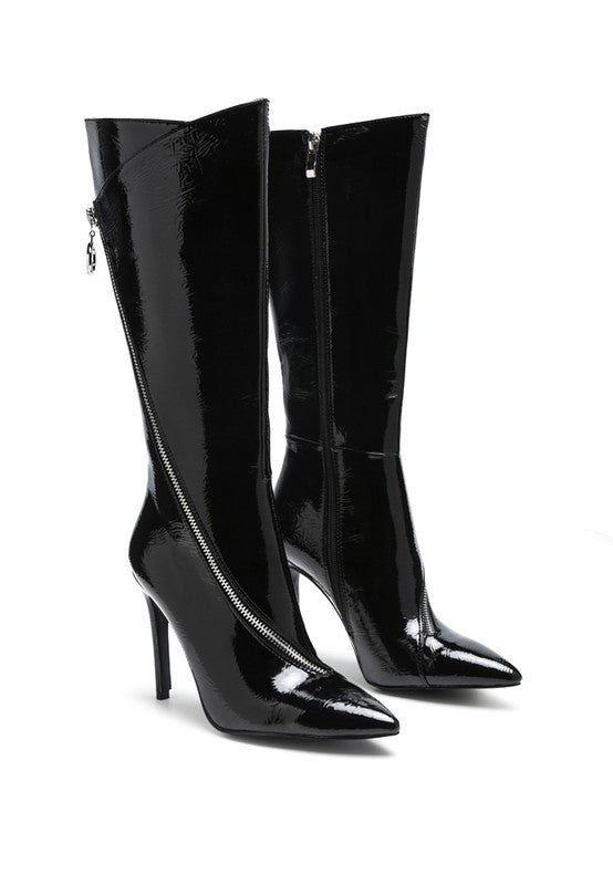 TSAROH ZIP AROUND CALF BOOT by Rag Company | Fleurcouture
