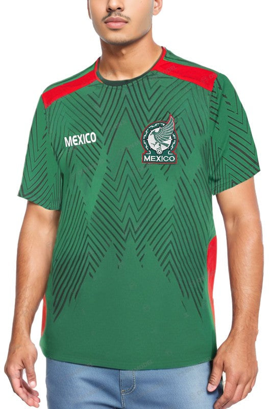 UNISEX MEXICO TEAM WORLD SOCCER JERSEYS TOP by WEIV | Fleurcouture