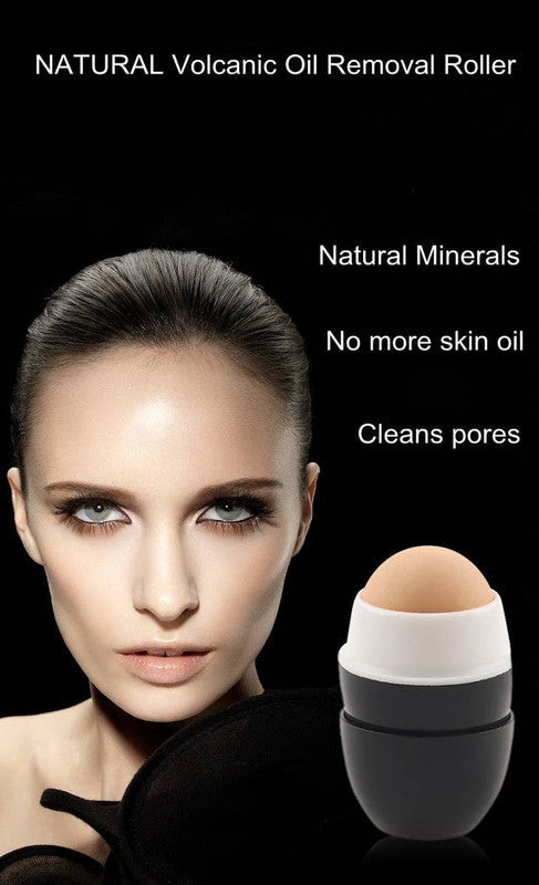 Volcanic Stone Oil-Absorbing Face Roller As shown One Size Skincare by BeNat | Fleurcouture