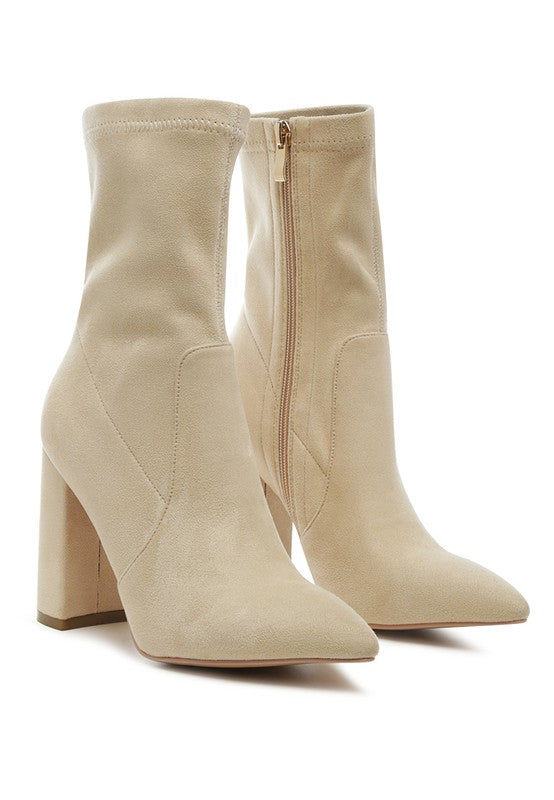 Zahara Bootie BEIGE 5 by Rag Company | Fleurcouture