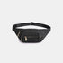 Zenana Quilted Multi Pocket Waist Belt Bag Black One Size Accessories by Trendsi | Fleurcouture