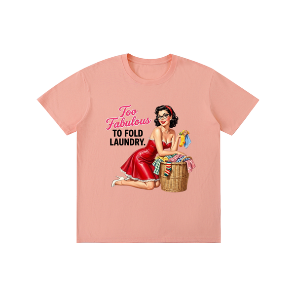 Toofabuloustofoldlaundry,tee,Tshirt,retro,1950s,sarcastic,funny