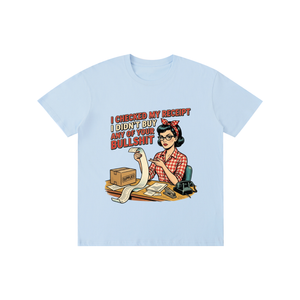 Icheckedmyreceipts,funny,sarcastic,retro,1950s,tee,tshirt