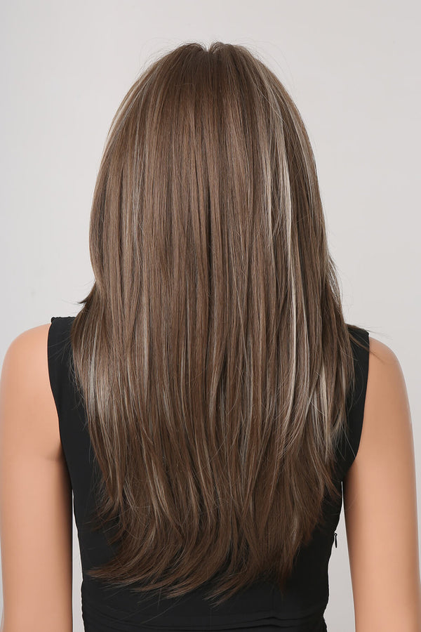 13*1" Full-Machine Wigs Synthetic Long Straight 22" One Size Hair Extensions by Trendsi | Fleurcouture