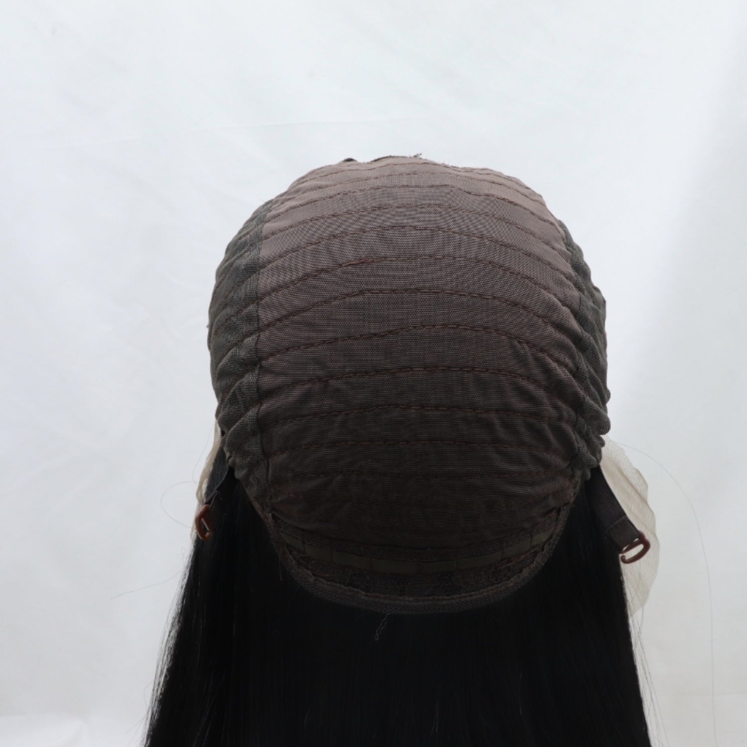 13*3" Lace Front Wigs Synthetic Long Straight 24" 130% Density Brown/Khaki One Size Hair Extensions by Trendsi | Fleurcouture