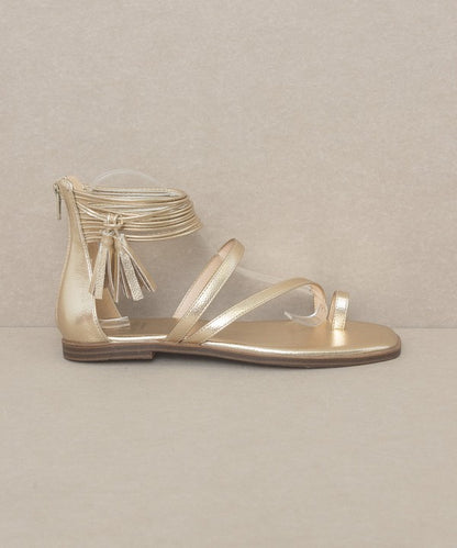 Oasis Society Abril - Strappy Ankle Wrap Sandal