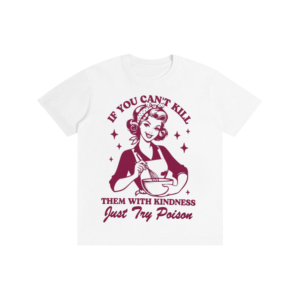 Retro,1950s,funny,sarcastic,killemwithkindness,tee,tshirt