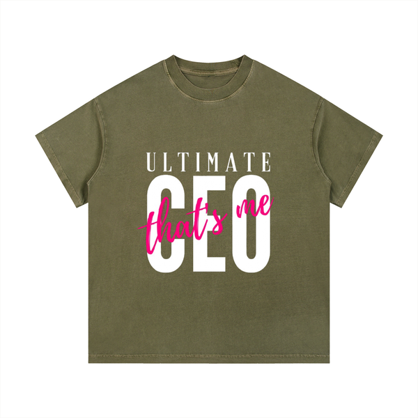 Vintage Wash Cotton T-Shirt