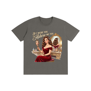 Ifiwereyouidadoremetoo,funny,sarcastic,retro,1950s,tee,tshirt