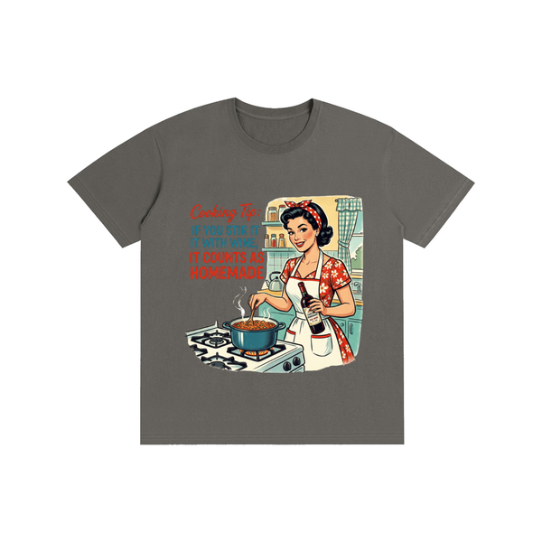 Homemade,retro,1950s,funny,sarcastic,tee,tshirt