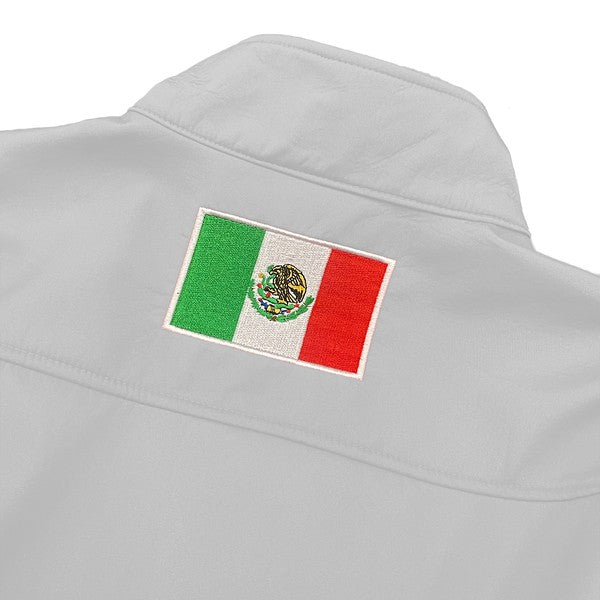 Mexico Embroidered Soft Shell Jacket