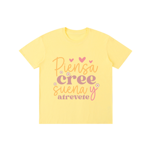 Piensacreesuena,latina,quotes,tee,tshirt