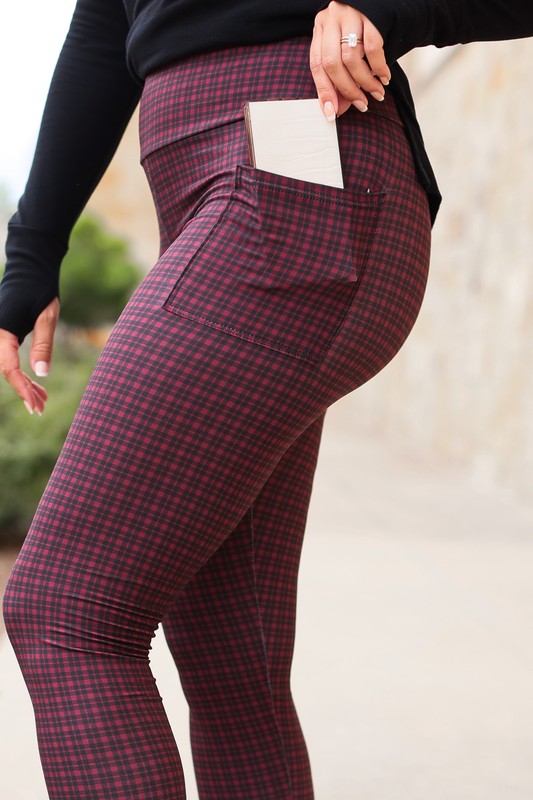 The Wren Plaid Leggings