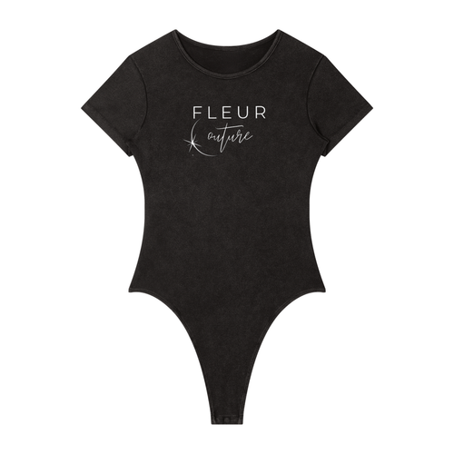 Women's Mineral Wash Crewneck Bodysuit