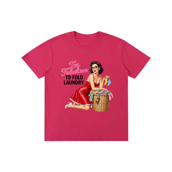 Toofabuloustofoldlaundry,tee,Tshirt,retro,1950s,sarcastic,funny