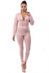 2PC SET PANT SUITS GREY S by By Claude | Fleurcouture