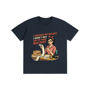 Icheckedmyreceipts,funny,sarcastic,retro,1950s,tee,tshirt