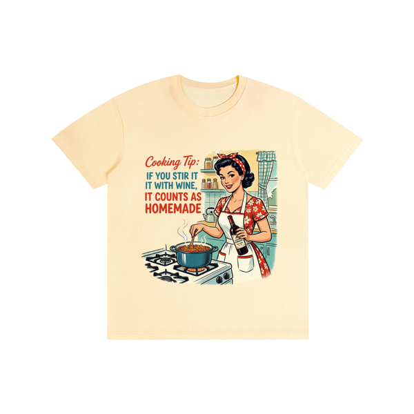 Homemade,retro,1950s,funny,sarcastic,tee,tshirt