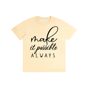 Pure Cotton Unisex T-Shirt