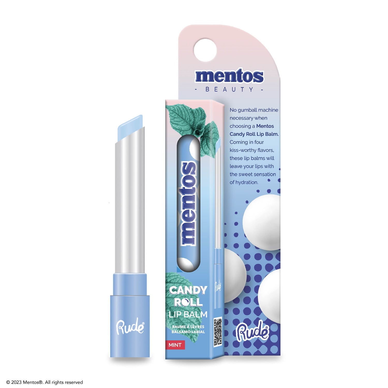 Mentos Candy Roll Lip Balm