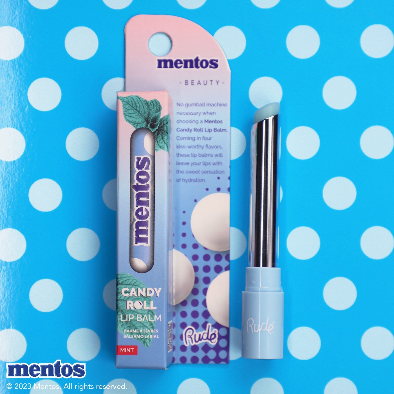 Mentos Candy Roll Lip Balm