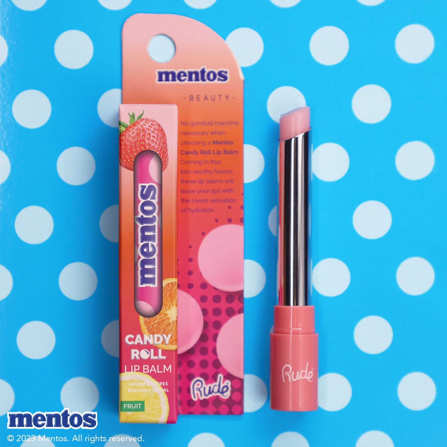 Mentos Candy Roll Lip Balm