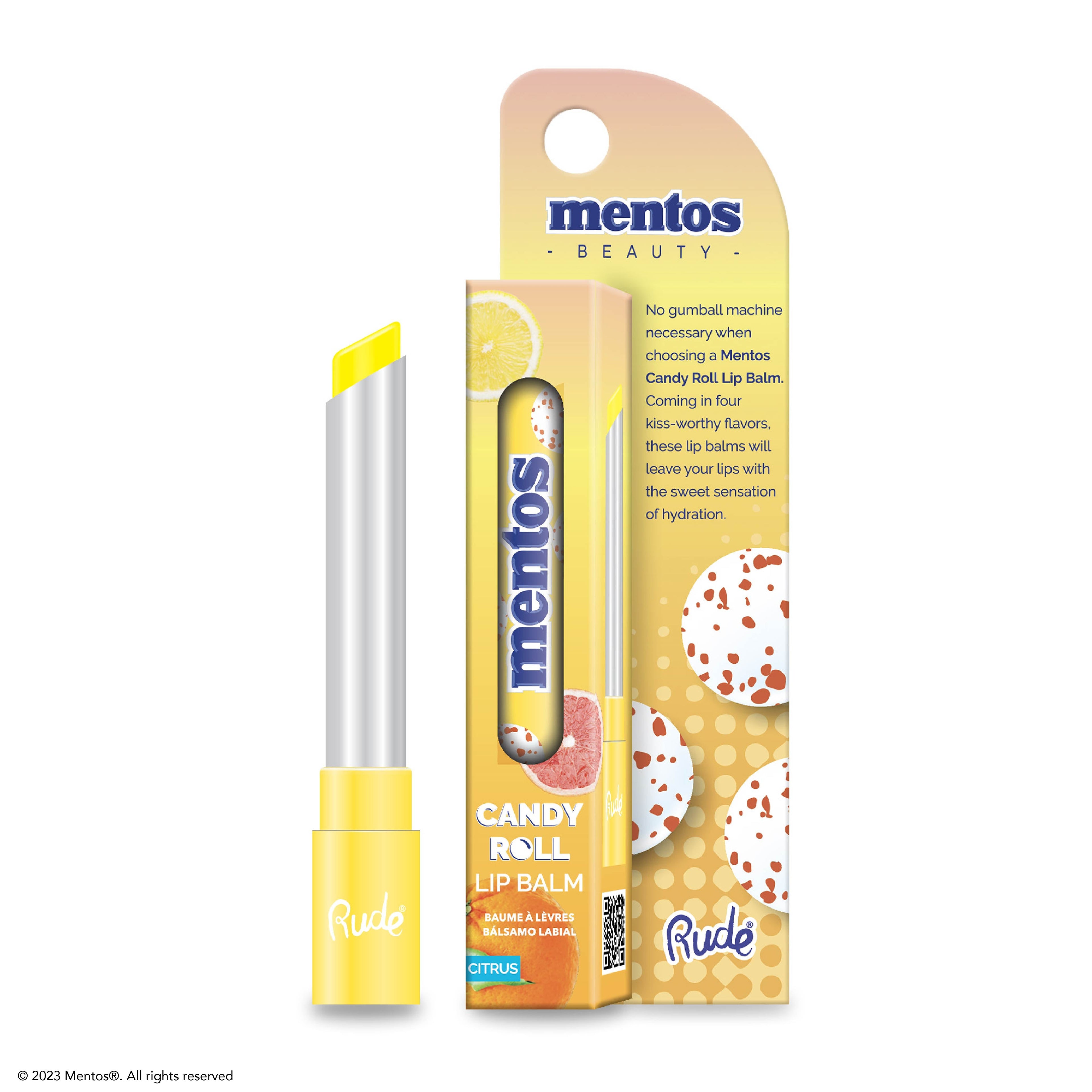 Mentos Candy Roll Lip Balm