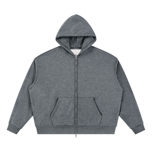 Unisex Sparkles Full Zip Boxy Hoodie