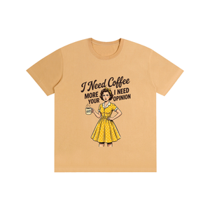 Ineedcoffeemore,funny,sarcastic,retro,1950s,tee,tshirt