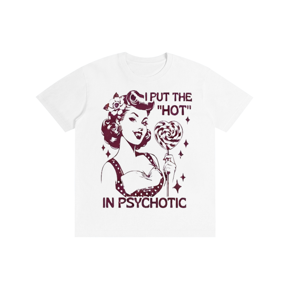 Retro,1950s,funny,sarcastic,tee,tshirt,Iputthehotin