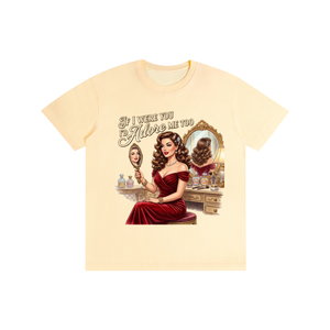 Ifiwereyouidadoremetoo,funny,sarcastic,retro,1950s,tee,tshirt